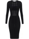 Elisabetta Franchi Dress In Black