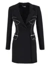 Elisabetta Franchi Dress In Black