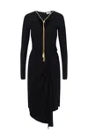 Elisabetta Franchi Necklace-detail Midi Dress In Black