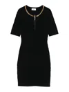 Elisabetta Franchi Dress In Black