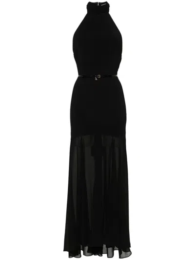 Elisabetta Franchi Dress In Black  
