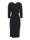 Elisabetta Franchi Dress In Black