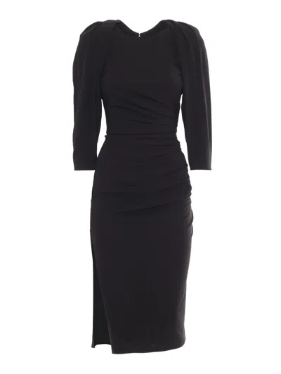 Elisabetta Franchi Dress In Black