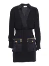 Elisabetta Franchi Dress In Black