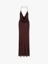 Elisabetta Franchi Dress In Brown