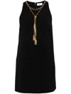 Elisabetta Franchi Woman Mini Dress Black Size 6 Polyester, Elastane
