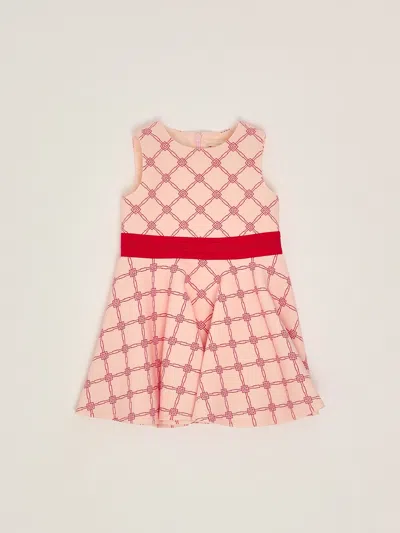 Elisabetta Franchi Kids' Dress Dress In Neutral