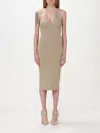 Elisabetta Franchi Dress  Woman Color Beige