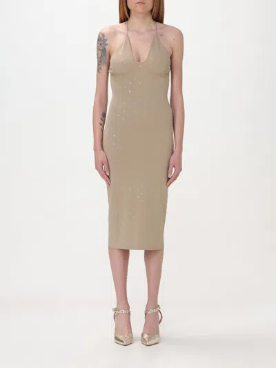 Elisabetta Franchi Dress  Woman Color Beige