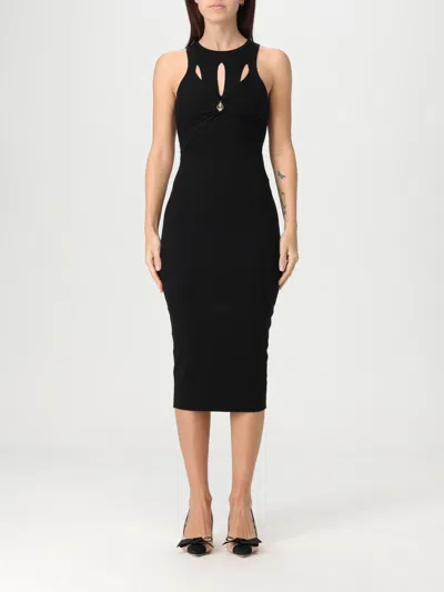 ELISABETTA FRANCHI DRESS ELISABETTA FRANCHI WOMAN COLOR BLACK,G54804002
