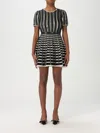 Elisabetta Franchi Dress  Woman Color Black In Black