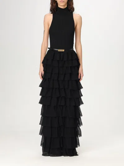 ELISABETTA FRANCHI DRESS ELISABETTA FRANCHI WOMAN COLOR BLACK,G74342002