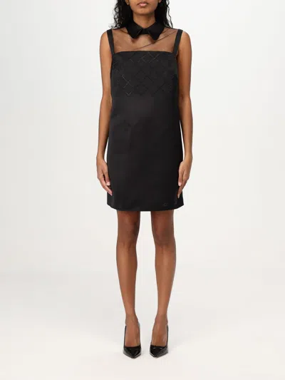 ELISABETTA FRANCHI DRESS ELISABETTA FRANCHI WOMAN COLOR BLACK,g81427002