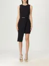 Elisabetta Franchi Suit With Tuxedo Details In Black