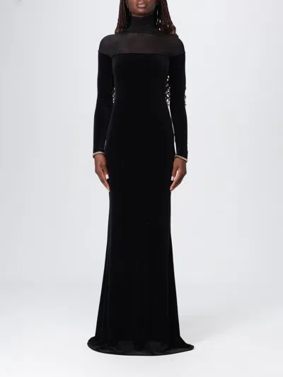 ELISABETTA FRANCHI DRESS ELISABETTA FRANCHI WOMAN COLOR BLACK,H32584002