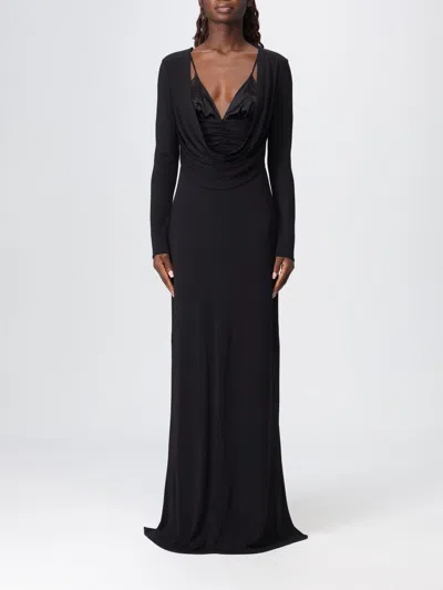 ELISABETTA FRANCHI DRESS ELISABETTA FRANCHI WOMAN COLOR BLACK,H23941002