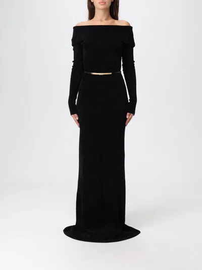 ELISABETTA FRANCHI DRESS ELISABETTA FRANCHI WOMAN COLOR BLACK,H43375002