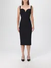 Elisabetta Franchi Dress  Woman Color Black In Black