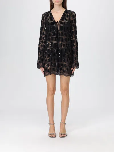 Elisabetta Franchi Dress  Woman Color Black In Multi