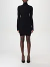 Elisabetta Franchi Dress  Woman Color Black In Schwarz