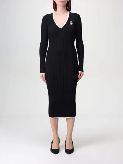 Elisabetta Franchi Dress  Woman Color Black In Schwarz