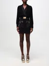 Elisabetta Franchi Dress  Woman Color Black In Schwarz