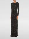 Elisabetta Franchi Dress  Woman Color Black In Schwarz