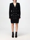 Elisabetta Franchi Dress  Woman Color Black In Schwarz