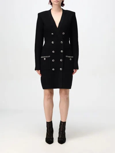 Elisabetta Franchi Dress  Woman Color Black In Blue