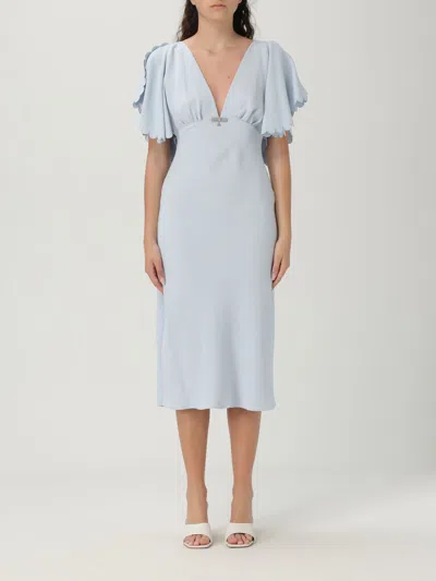 ELISABETTA FRANCHI DRESS ELISABETTA FRANCHI WOMAN COLOR BLUE,G91835009