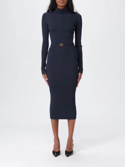 Elisabetta Franchi Dress  Woman Color Blue