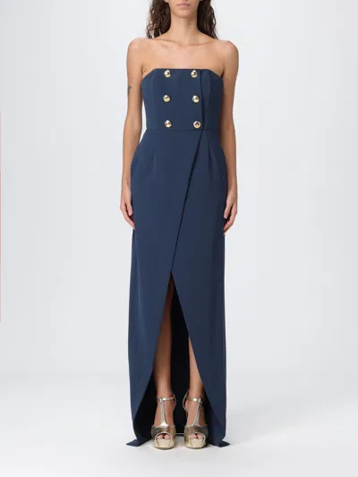 Elisabetta Franchi Dress  Woman Color Blue