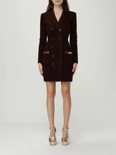 Elisabetta Franchi Dress  Woman Color Brown