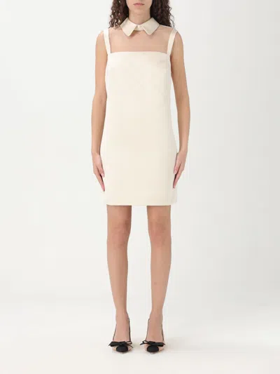 ELISABETTA FRANCHI DRESS ELISABETTA FRANCHI WOMAN COLOR BUTTER,G81427152
