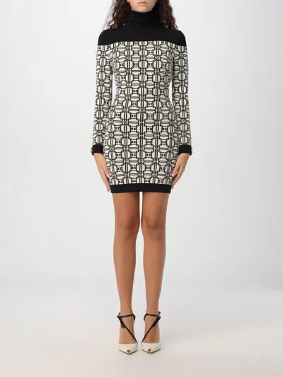 ELISABETTA FRANCHI DRESS ELISABETTA FRANCHI WOMAN COLOR BUTTER,G19554152