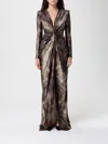 Elisabetta Franchi Dress  Woman Color Green In Green
