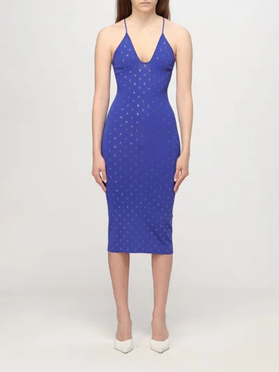 Elisabetta Franchi Dress  Woman In Indigo