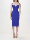 ELISABETTA FRANCHI DRESS ELISABETTA FRANCHI WOMAN COLOR INDIGO,410630109