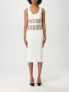 Elisabetta Franchi Dress  Woman Color Ivory