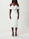 Elisabetta Franchi Dress  Woman Color Ivory In White