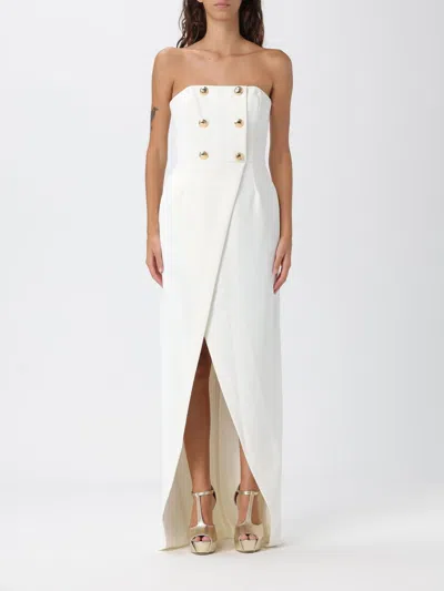 Elisabetta Franchi Dress  Woman Color Ivory In White