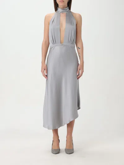 Elisabetta Franchi Dress  Woman Color Lead In Lead