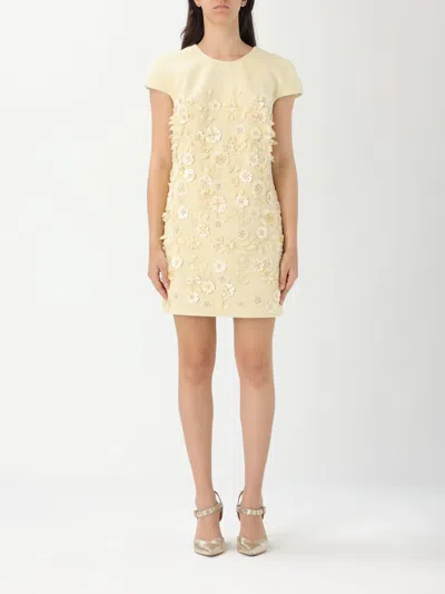 ELISABETTA FRANCHI DRESS ELISABETTA FRANCHI WOMAN COLOR LEMON,G89246133
