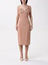 Elisabetta Franchi Dress  Woman Color Natural