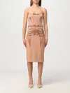 Elisabetta Franchi Dress  Woman In Natural