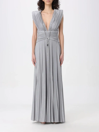 Elisabetta Franchi Dress  Woman Colour Silver