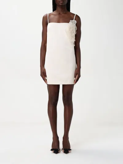 ELISABETTA FRANCHI DRESS ELISABETTA FRANCHI WOMAN COLOR WHITE,426443001