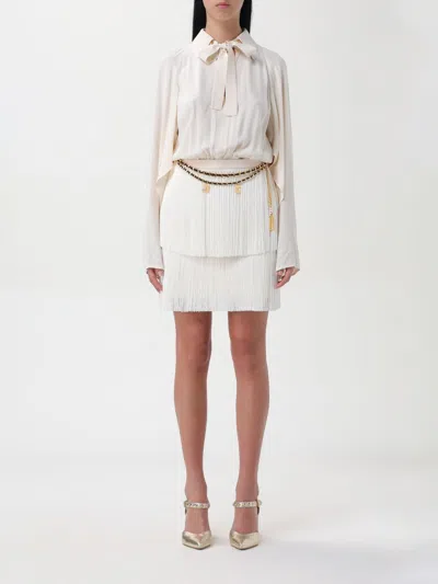 Elisabetta Franchi Dress  Woman Color White In White