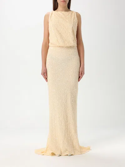 Elisabetta Franchi Dress  Woman Color Yellow