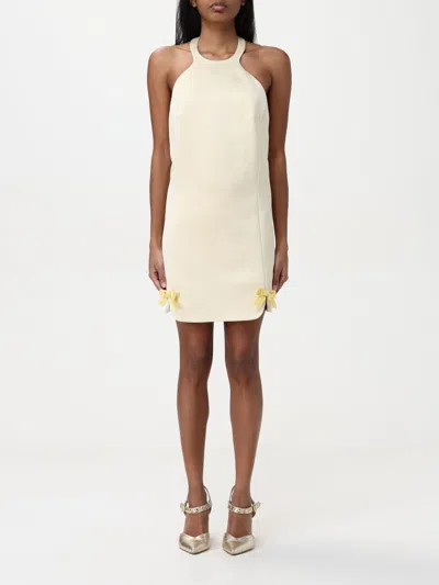 ELISABETTA FRANCHI DRESS ELISABETTA FRANCHI WOMAN COLOR YELLOW,G67612003